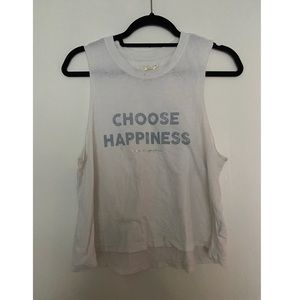 SPIRITUAL GANGSTER CHOOSE HAPPINESS CROP